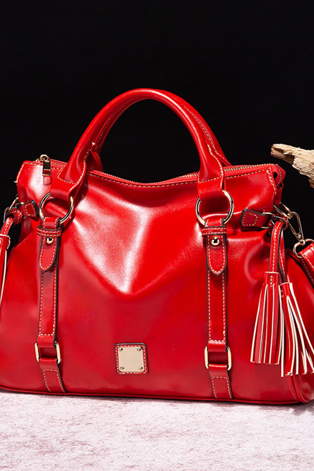 Tasseled Handbag