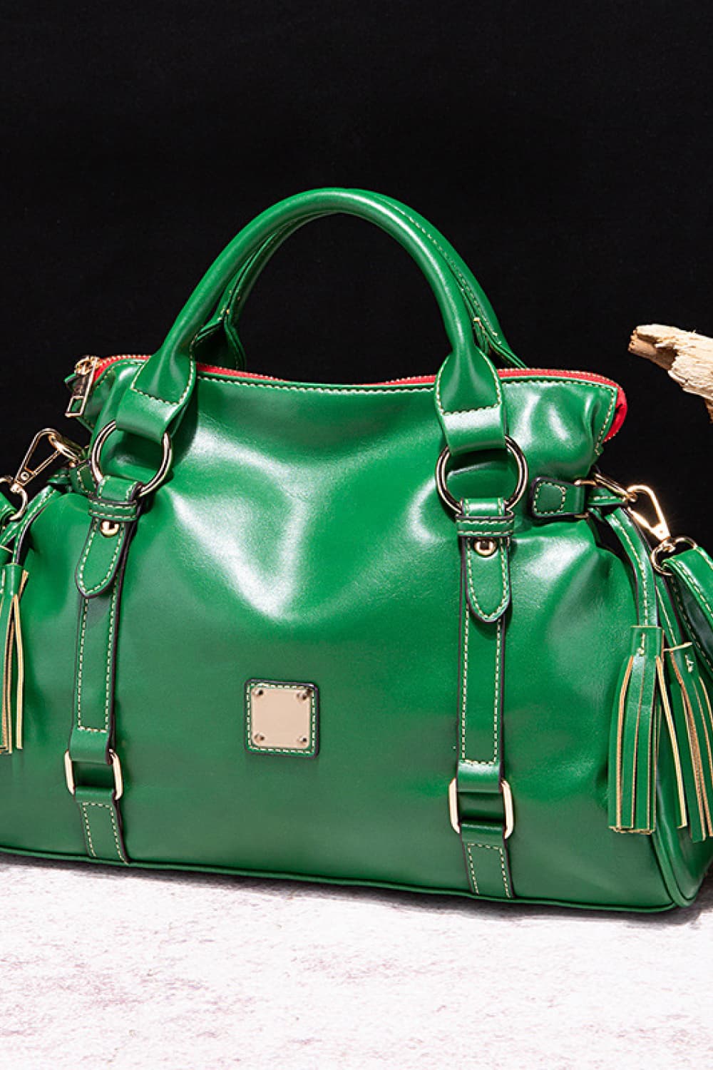 Tasseled Handbag
