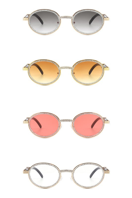 Retro Glitter Sunglasses