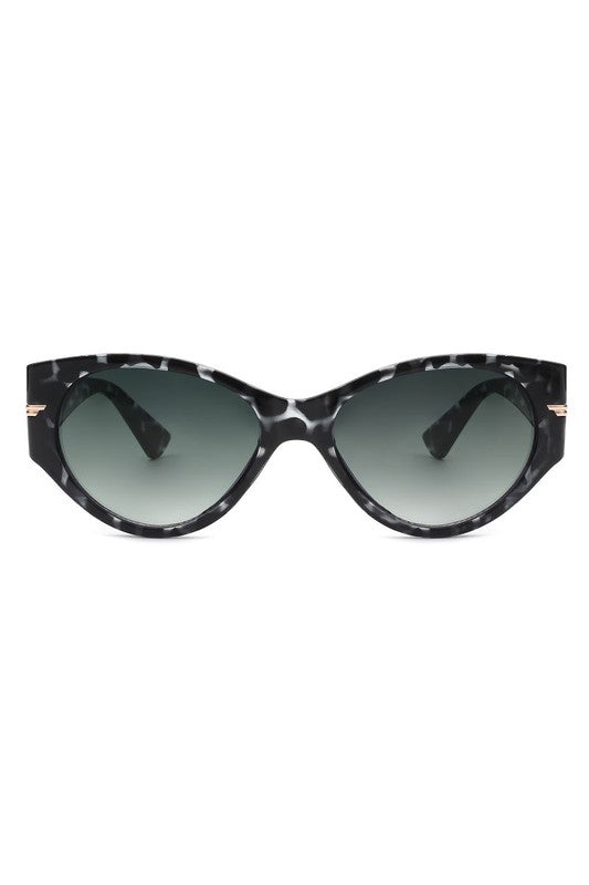 Round Retro Cat Eye Fashion Sunglasses