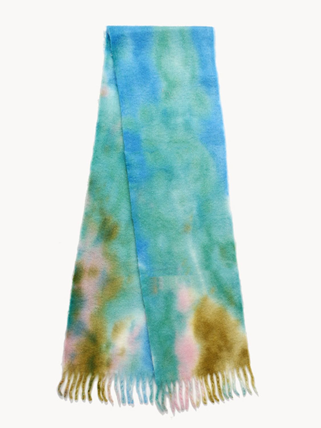 Fringe Tie-Dye Scarf