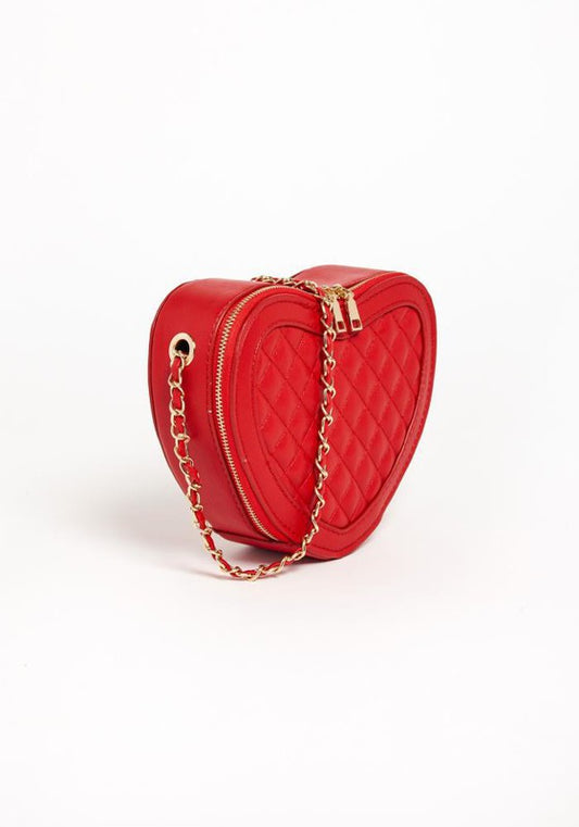 HEART SHAPED CROSSBODY BAG