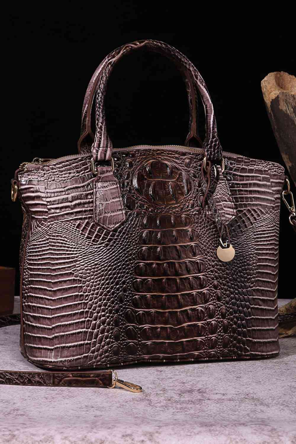 Gradient Vegan Leather Handbag