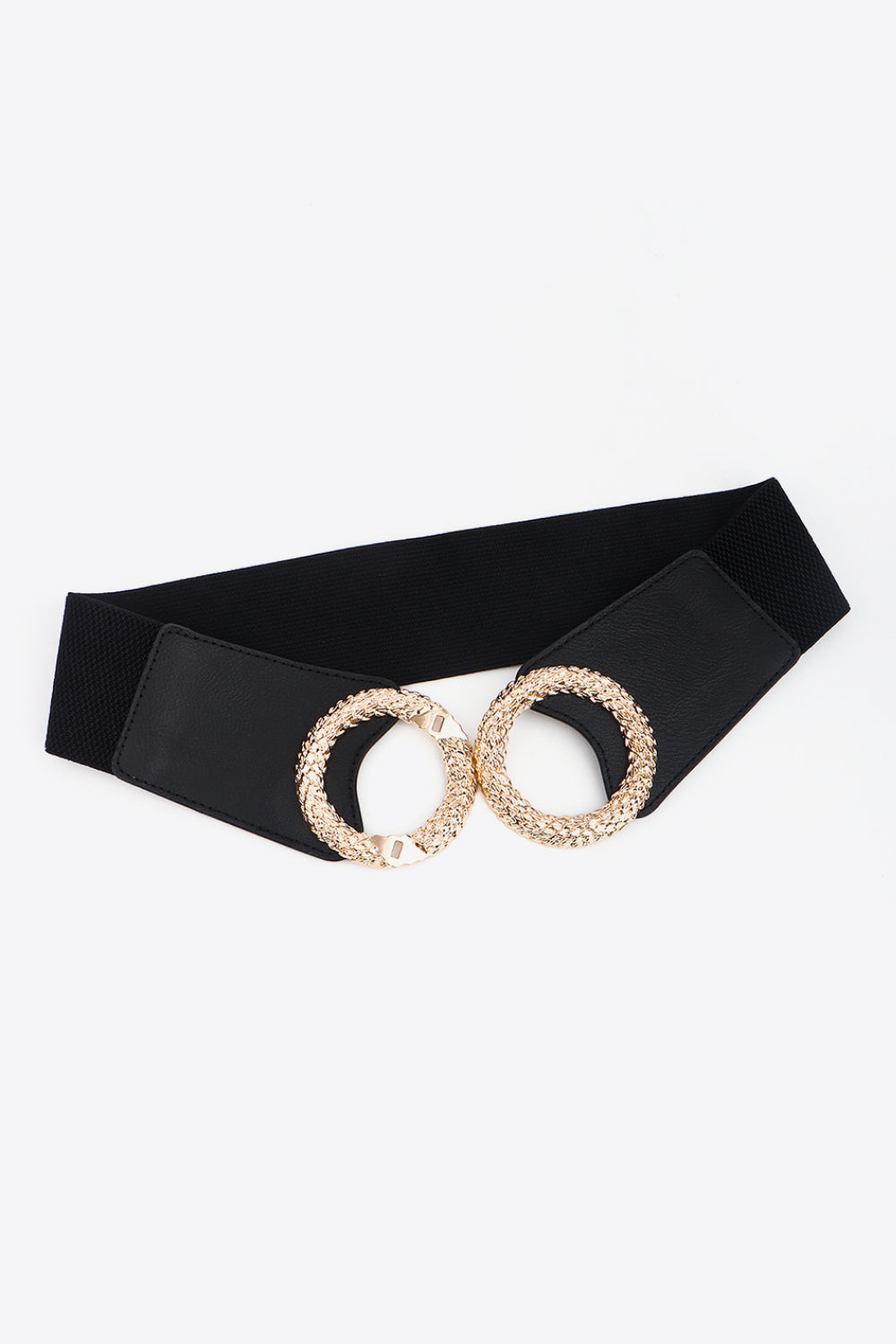 Circle Buckle Stretch Belt