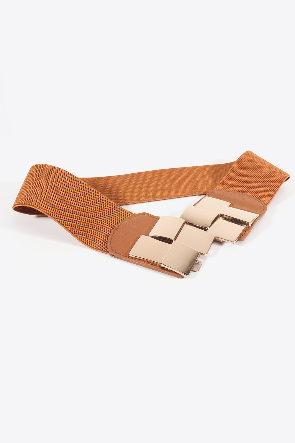 Geometric Buckle Elastic Belt