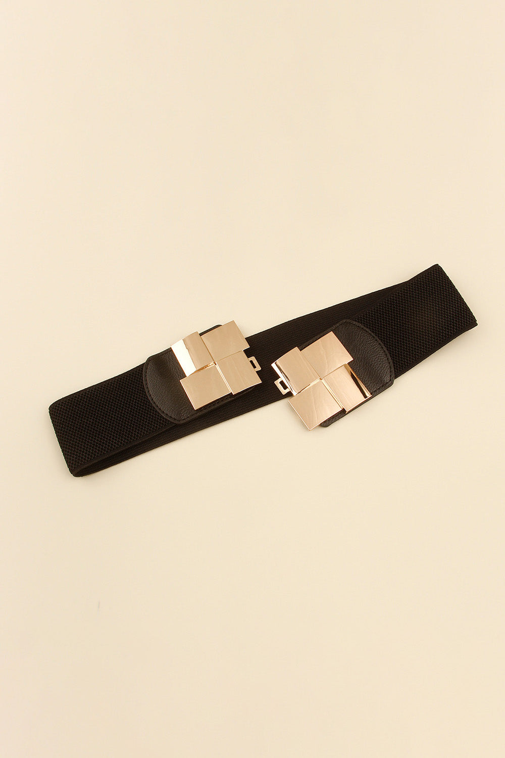 Geometric Buckle Elastic Belt