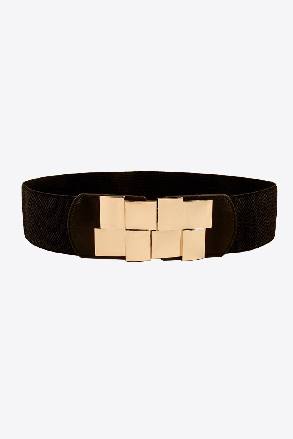 Geometric Buckle Elastic Belt