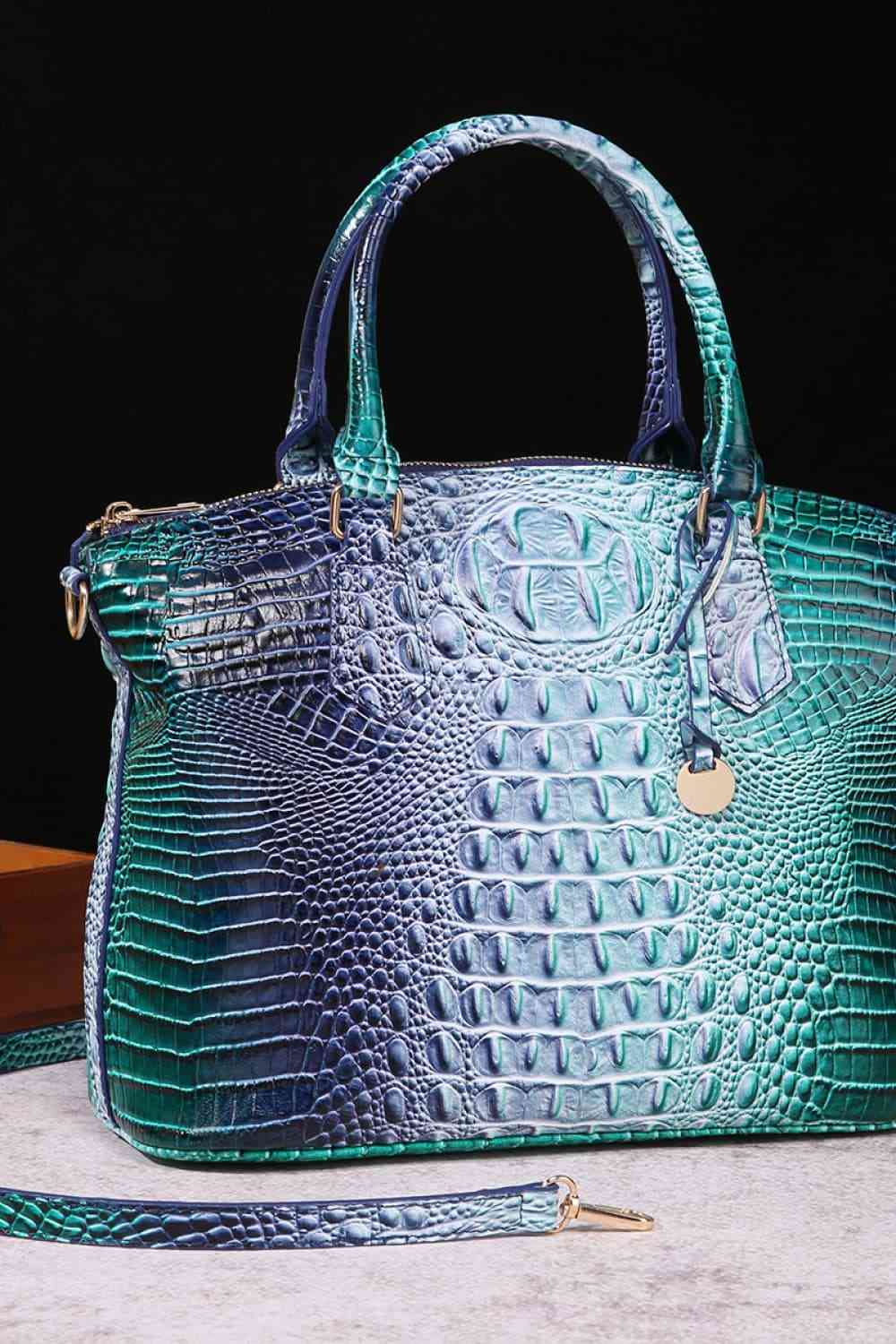 Gradient Vegan Leather Handbag