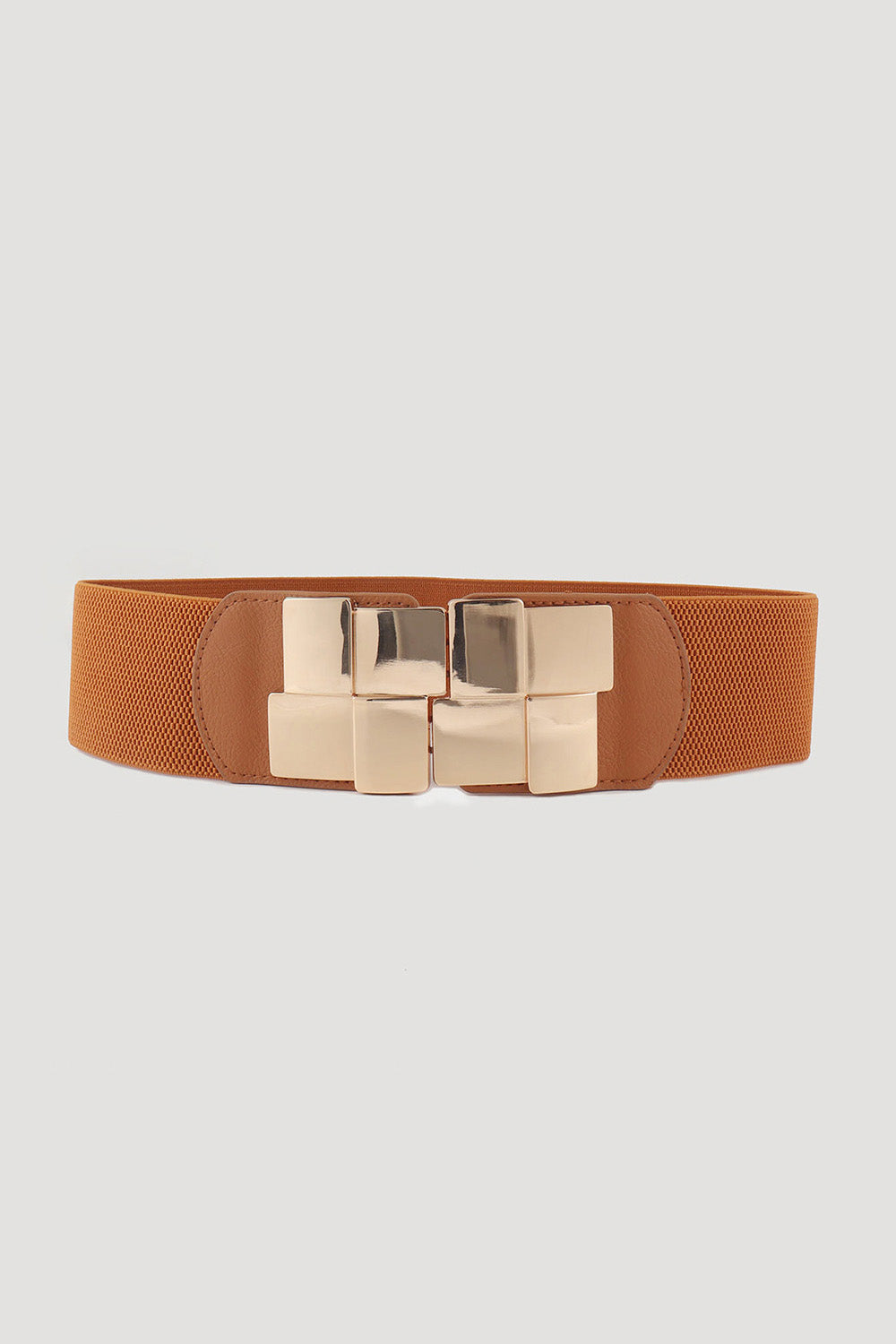 Geometric Buckle Elastic Belt