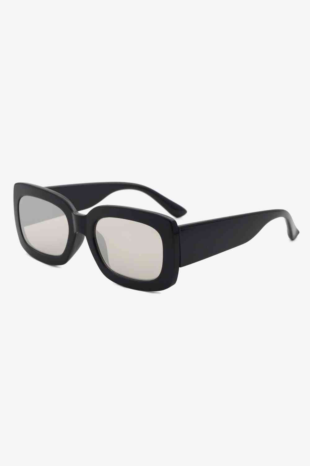 Retro Rectangle Framed Sunglasses