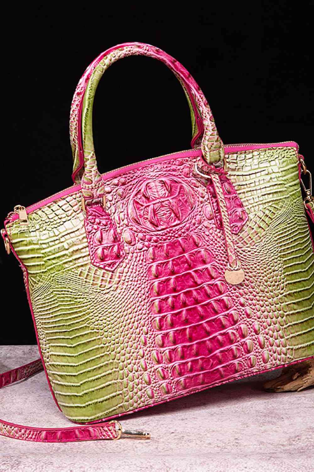 Gradient Vegan Leather Handbag