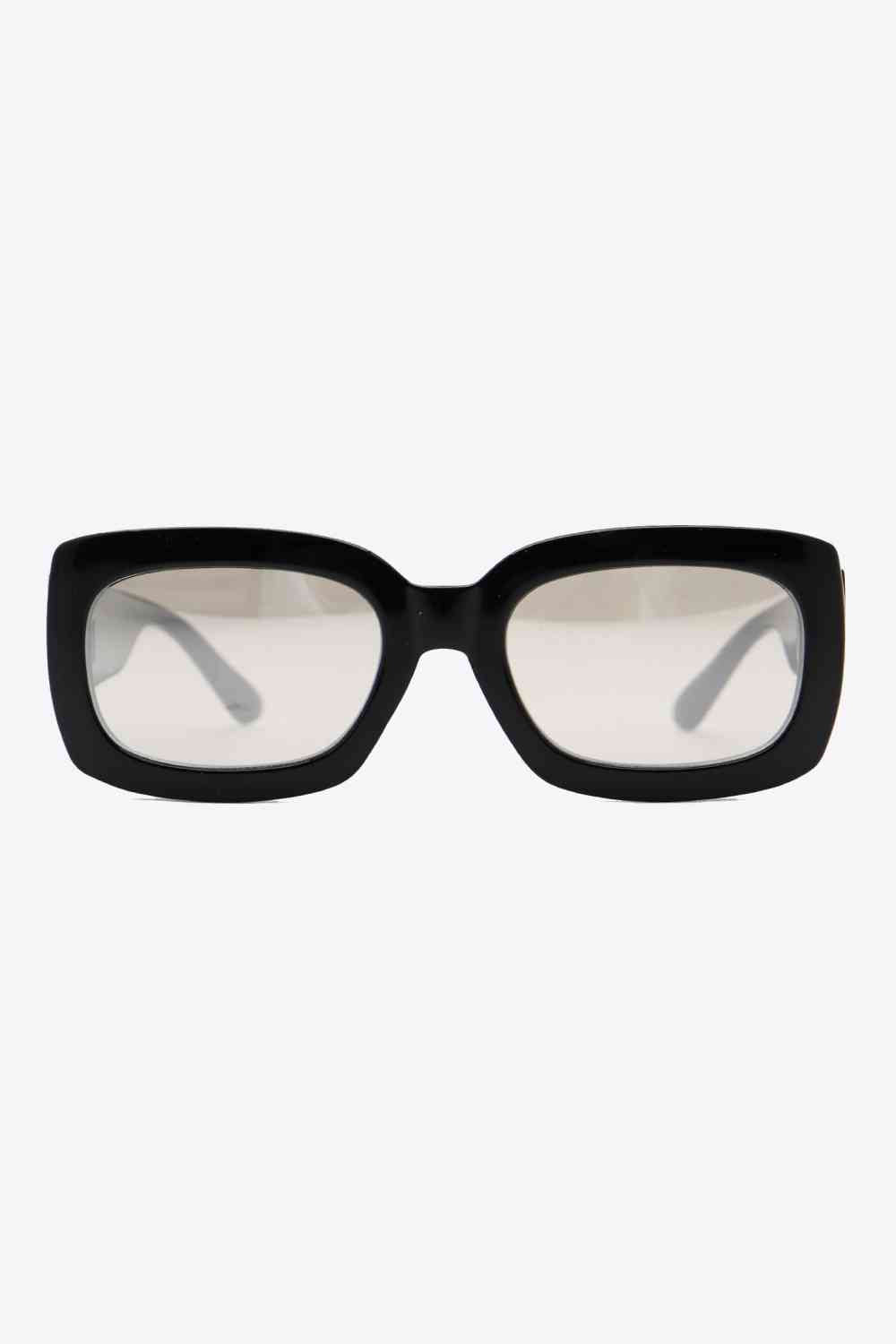 Retro Rectangle Framed Sunglasses